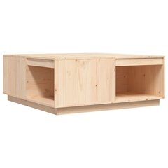 vidaXL Sohvapöytä 100x101x40,5 cm täysi mänty hinta ja tiedot | Sohvapöydät | hobbyhall.fi