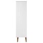 vidaXL Kirjahylly MOLDE valkoinen 60x35x133,5 cm täysi mänty hinta ja tiedot | Kaapit | hobbyhall.fi