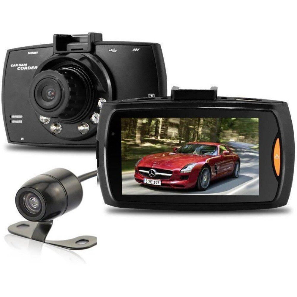 Videonauhurin etu- ja takakamera Full HD hinta ja tiedot | Autokamerat | hobbyhall.fi