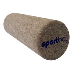 Hierontarulla Sportbay Cork Fascia Roller, 30x10cm, ruskea hinta ja tiedot | Hierontatuotteet | hobbyhall.fi