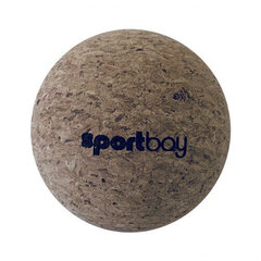 Hierontapallo Sportbay Fascia Cork, 6cm, ruskea hinta ja tiedot | Hierontatuotteet | hobbyhall.fi