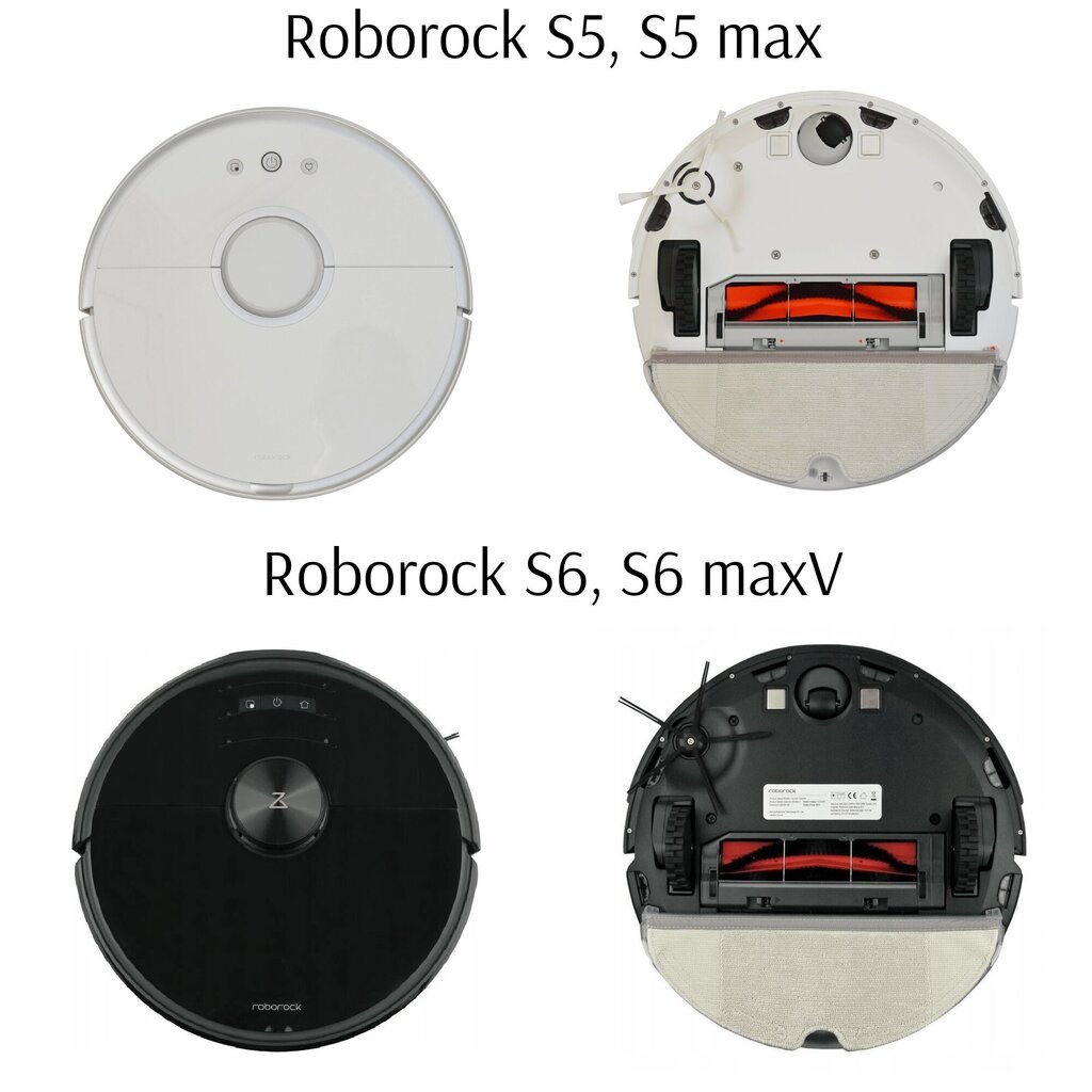 Suodatin Xiaomi Roborock S5, S5 Max, S6, S6 Maxv, S6 Pure, S4, E4, E32, E2, 4 kpl, korvaava osa hinta ja tiedot | Pölynimureiden lisätarvikkeet | hobbyhall.fi