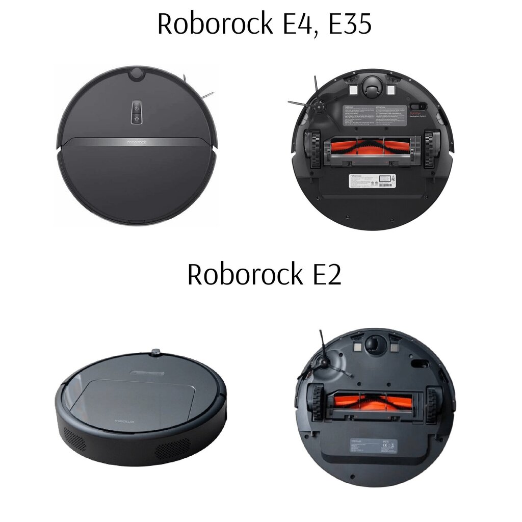 Suodatin Xiaomi Roborock S5, S5 Max, S6, S6 Maxv, S6 Pure, S4, E4, E32, E2, 4 kpl, korvaava osa hinta ja tiedot | Pölynimureiden lisätarvikkeet | hobbyhall.fi