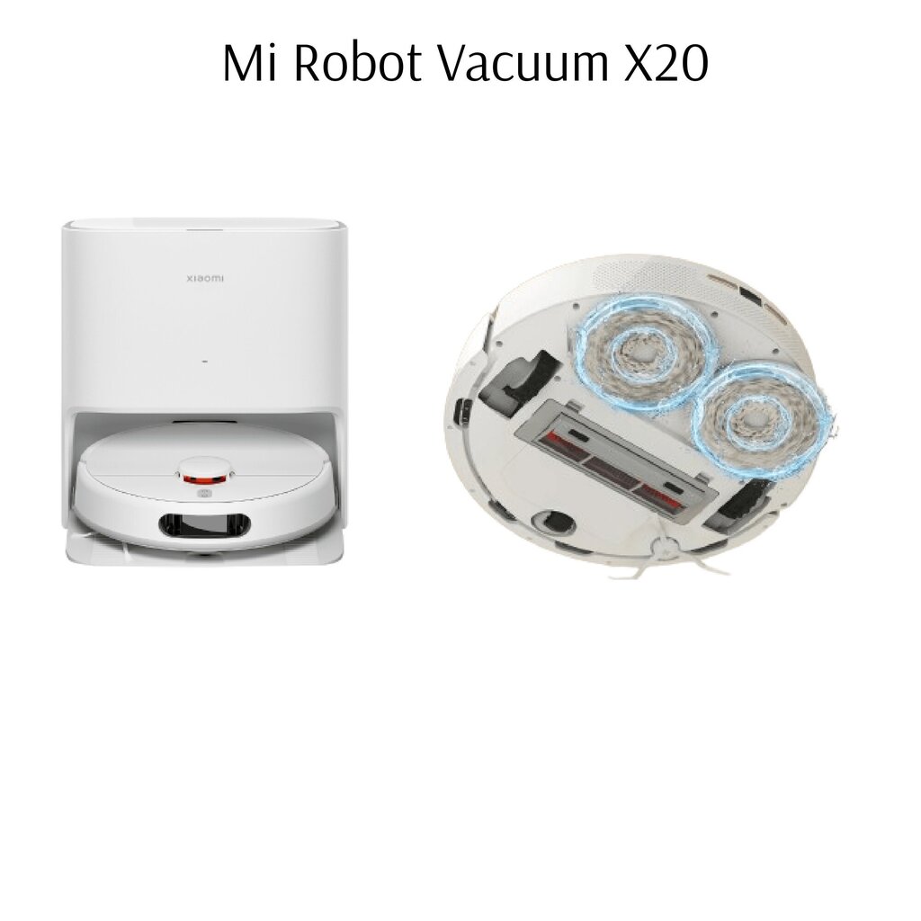 Suodatin Xiaomi Mi Robot Vacuum Mop Pro / Mop 2 Lite / Mop 2 Pro / S10 / S10T / T12 / X20, 4 kpl (replacement) hinta ja tiedot | Pölynimureiden lisätarvikkeet | hobbyhall.fi