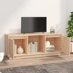 vidaXL TV-taso 110,5x35x44 cm täysi mänty hinta ja tiedot | TV-tasot | hobbyhall.fi