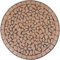vidaXL 3-osainen puutarhakalustesetti mosaiikki terrakotta hinta ja tiedot | Puutarhakalusteet | hobbyhall.fi