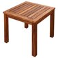 vidaXL Aurinkotuolit 2 kpl + pieni pöytä akaasiapuu ja textilene hinta ja tiedot | Aurinkotuolit | hobbyhall.fi