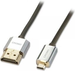 Lindy KAAPELI HDMI-MICRO HDMI 1M/41681 LINDY hinta ja tiedot | Kaapelit ja adapterit | hobbyhall.fi