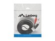Lanberg, MiniJack 3.5mm - 2 x RCA, 2 m hinta ja tiedot | Kaapelit ja adapterit | hobbyhall.fi