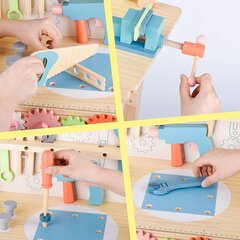 Lasten työpöytä hinta ja tiedot | Wooden toys Lelut | hobbyhall.fi