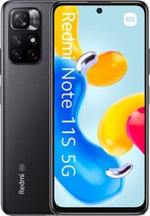 Xiaomi Redmi Note 11S 5G 4/64GB Midnight Black hinta ja tiedot | Matkapuhelimet | hobbyhall.fi