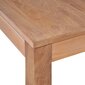 vidaXL Sohvapöytä luonnollisesti käsitelty tiikki 60x60x40 cm hinta ja tiedot | Sohvapöydät | hobbyhall.fi