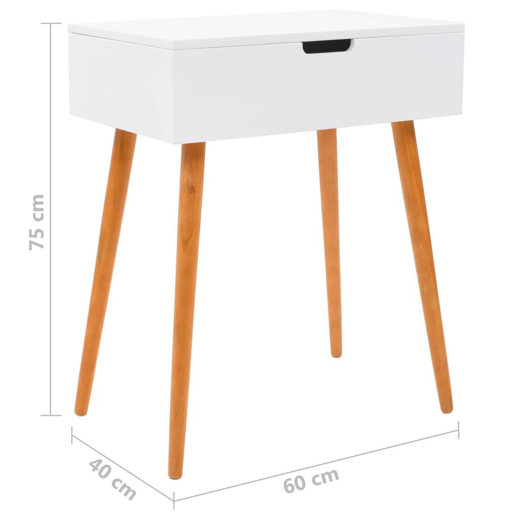 vidaXL Peilipöytä MDF 60x40x75 cm hinta ja tiedot | Peilipöydät | hobbyhall.fi