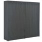 vidaXL Vaatekaappi harmaa 200x40x170 cm kangas hinta ja tiedot | Kaapit | hobbyhall.fi