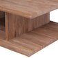 vidaXL Sohvapöytä 70x70x30 cm täysi tiikki hinta ja tiedot | Sohvapöydät | hobbyhall.fi