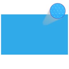 vidaXL Uima-altaan suoja suorakulmainen 1000x600 cm PE sininen hinta ja tiedot | Uima-allastarvikkeet | hobbyhall.fi