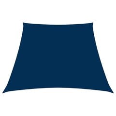 vidaXL Aurinkopurje Oxford-kangas puolisuunnikas 3/5x4 m sininen hinta ja tiedot | Aurinkovarjot ja markiisit | hobbyhall.fi