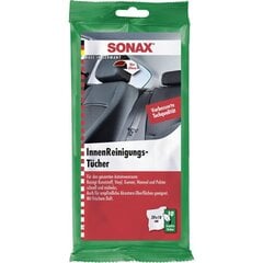 Märkäliinat SONAX, 10kpl hinta ja tiedot | Auton puhdistusliinat ja -tarvikkeet | hobbyhall.fi