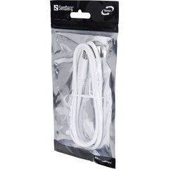 Sandberg 336-15 USB 2.0 A Male - Type C Male, 1 m hinta ja tiedot | Kaapelit ja adapterit | hobbyhall.fi