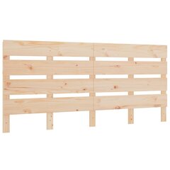 vidaXL Sängynpääty 160x3x80 cm täysi mänty hinta ja tiedot | Sängyt | hobbyhall.fi