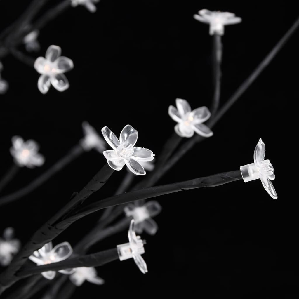 vidaXL Kirsikankukka LED-puu lämmin valkoinen 200 LED-valoa 180 cm hinta ja tiedot | Joulukoristeet | hobbyhall.fi
