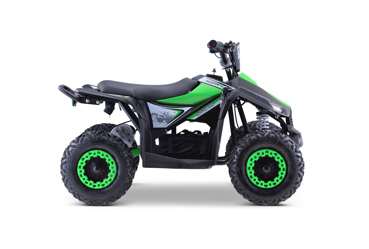 48V Electric 1000W Quad Highper jopa 35 km/h, vihreä hinta ja tiedot | Lasten sähköautot | hobbyhall.fi