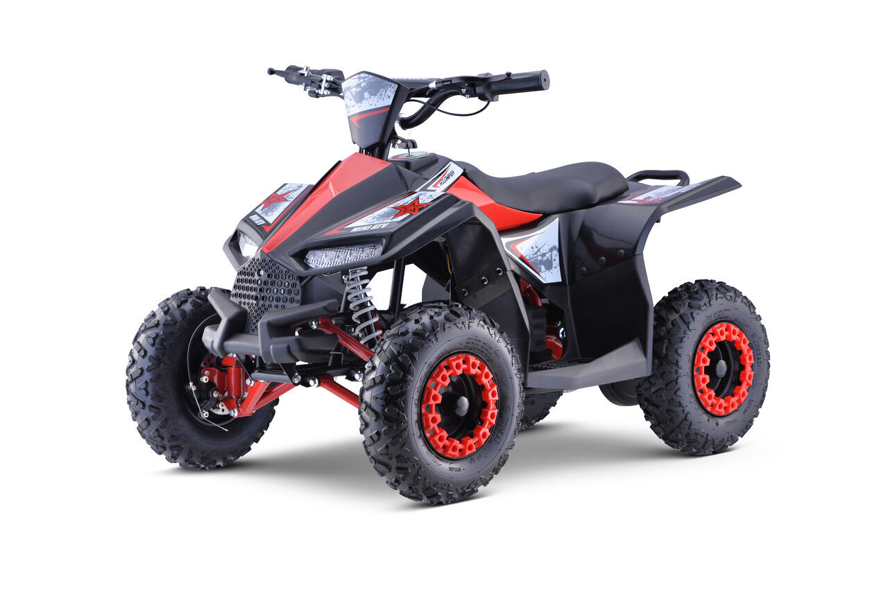 48V Electric 1000W Quad Bike Highper jopa 35 km/h, punainen hinta ja tiedot | Lasten sähköautot | hobbyhall.fi