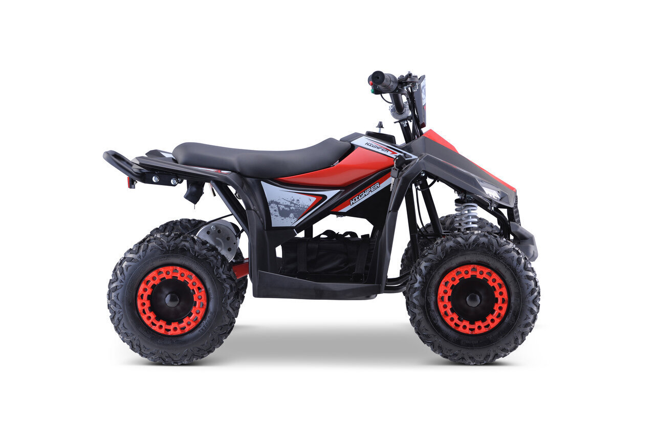 48V Electric 1000W Quad Bike Highper jopa 35 km/h, punainen hinta ja tiedot | Lasten sähköautot | hobbyhall.fi