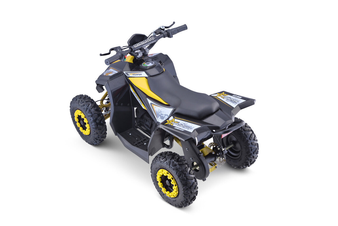 48V sähköinen 1000W Quad Highper jopa 35 km/h, keltainen hinta ja tiedot | Lasten sähköautot | hobbyhall.fi