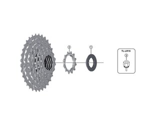 Kasetti 8-speed, 11-30T, Shimano CS-HG31 hinta ja tiedot | Muut polkupyörän varaosat | hobbyhall.fi