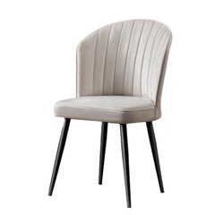 4 tuolin sarja Kalune Design Rubi, valkoinen hinta ja tiedot | Ruokapöydän tuolit | hobbyhall.fi