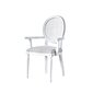Ruokapöydän tuoli Kalune Design Albero 12, valkoinen hinta ja tiedot | Ruokapöydän tuolit | hobbyhall.fi