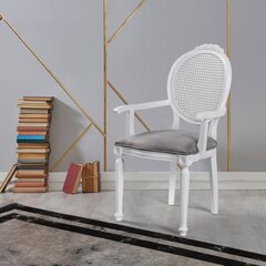 Ruokapöydän tuoli Kalune Design Albero 13, valkoinen hinta ja tiedot | Ruokapöydän tuolit | hobbyhall.fi