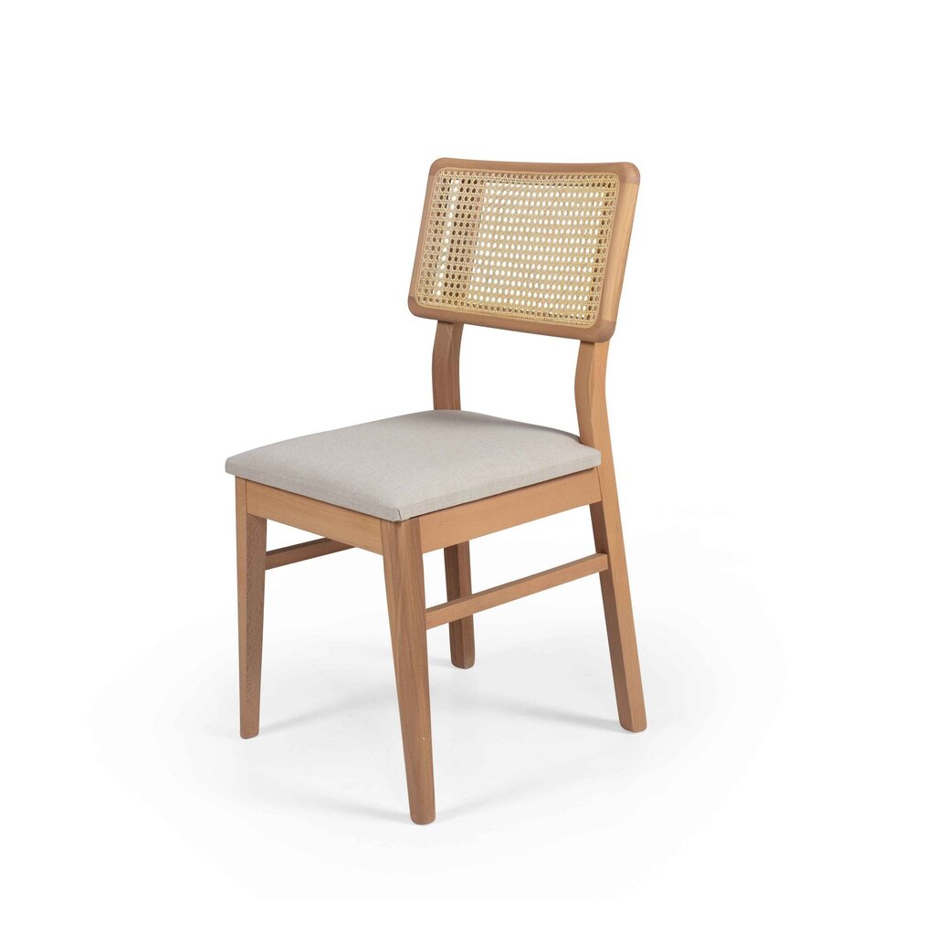 Ruokapöydän tuoli Kalune Design Albero 72, beige hinta ja tiedot | Ruokapöydän tuolit | hobbyhall.fi