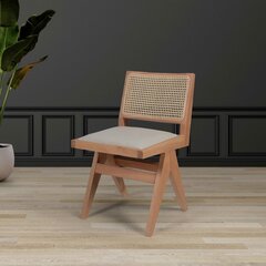 Ruokailutuoli Kalune Design Albero 74, ruskea hinta ja tiedot | Ruokapöydän tuolit | hobbyhall.fi