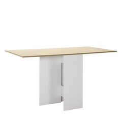 Ruokapöytä Asir MMS-506-MB-1, valkoinen/ruskea hinta ja tiedot | Ruokapöydät | hobbyhall.fi