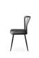 2-tuolin setti Kalune Design Yildiz 942 V2, harmaa/musta hinta ja tiedot | Ruokapöydän tuolit | hobbyhall.fi