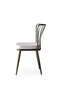 4 tuolin setti Kalune Design Yildiz 985 V4, valkoinen/musta hinta ja tiedot | Ruokapöydän tuolit | hobbyhall.fi