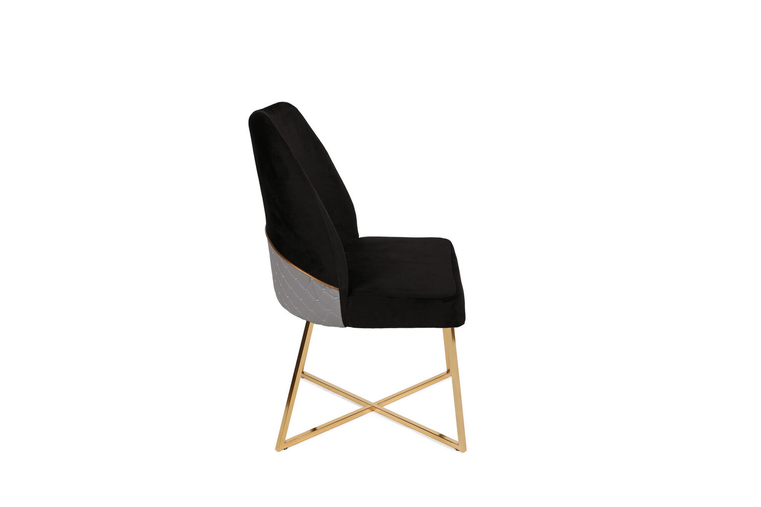 2 tuolin setti Kalune Design Madrid 911 V2, musta hinta ja tiedot | Ruokapöydän tuolit | hobbyhall.fi