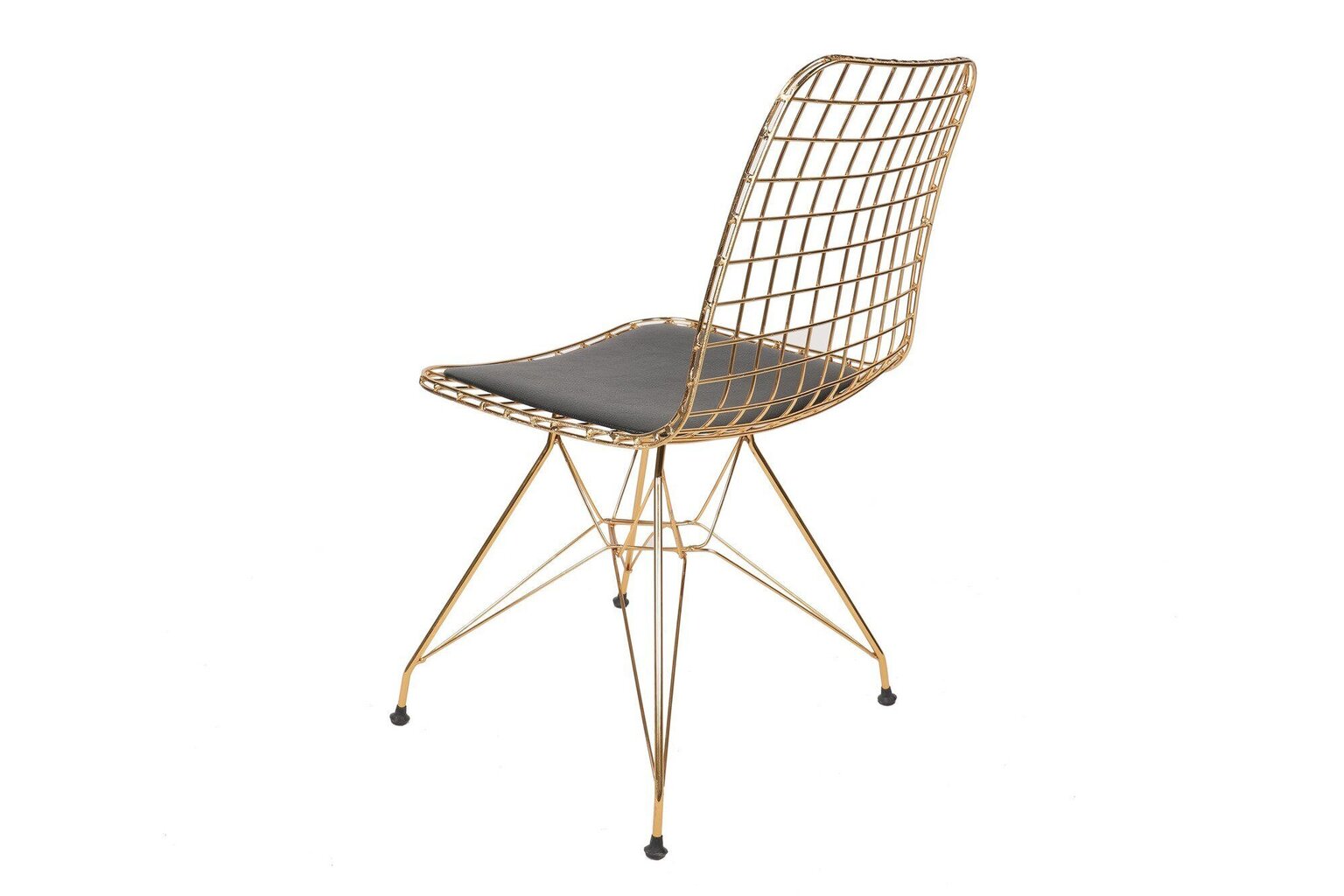 2-tuolin setti Kalune Design Tivoli 273 V2, kultainen hinta ja tiedot | Ruokapöydän tuolit | hobbyhall.fi