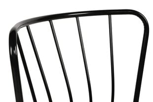 4 tuolin setti Kalune Design Yildiz 943 V4, musta hinta ja tiedot | Ruokapöydän tuolit | hobbyhall.fi