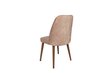 4 tuolin sarja Kalune Design Alfa 463 V4, ruskea hinta ja tiedot | Ruokapöydän tuolit | hobbyhall.fi