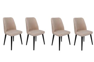 4 kpl tuolin setti Kalune Design Tutku 306 V4, beige hinta ja tiedot | Ruokapöydän tuolit | hobbyhall.fi