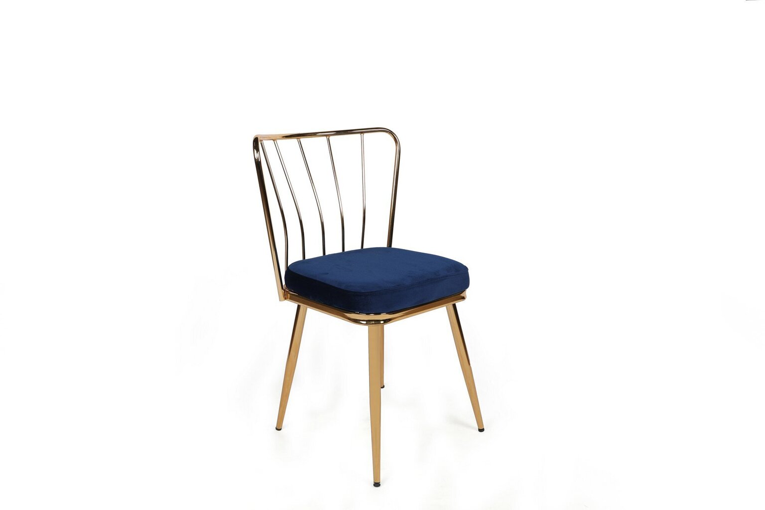 4 tuolin setti Kalune Design Yildiz 924 V4, sininen hinta ja tiedot | Ruokapöydän tuolit | hobbyhall.fi