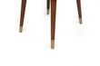 2kpl tuolin setti Kalune Design Hugo 384 V2, beige/musta hinta ja tiedot | Ruokapöydän tuolit | hobbyhall.fi