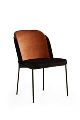 4 tuolin sarja Kalune Design DR 147 V4, musta hinta ja tiedot | Ruokapöydän tuolit | hobbyhall.fi