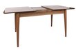 Ruokapöytä Asir Lotus - 1123, ruskea hinta ja tiedot | Ruokapöydät | hobbyhall.fi