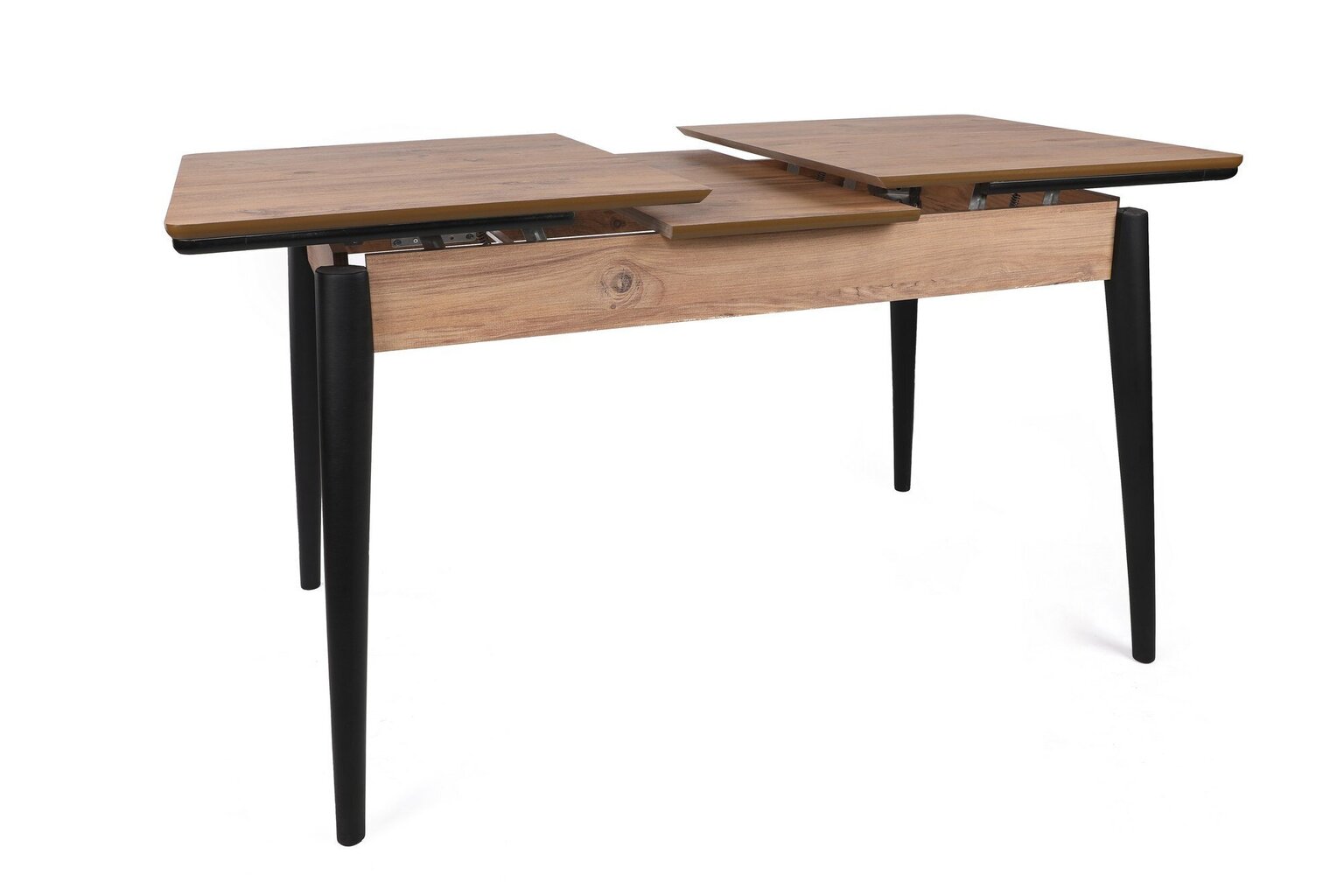 Ruokapöytä Asir Sigma - 991, ruskea/musta hinta ja tiedot | Ruokapöydät | hobbyhall.fi
