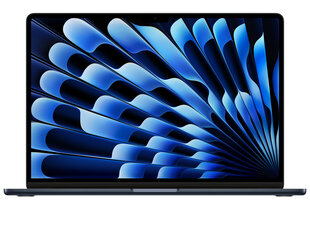 MacBook Air 15" Apple M3 chip with 8-core CPU and 10-core GPU, 16GB, 512GB SSD - Midnight - MXD43ZE/A hinta ja tiedot | Kannettavat tietokoneet | hobbyhall.fi