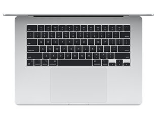 MacBook Air 15" Apple M3 chip with 8-core CPU and 10-core GPU, 16GB, 512GB SSD - Silver - MXD23RU/A hinta ja tiedot | Kannettavat tietokoneet | hobbyhall.fi